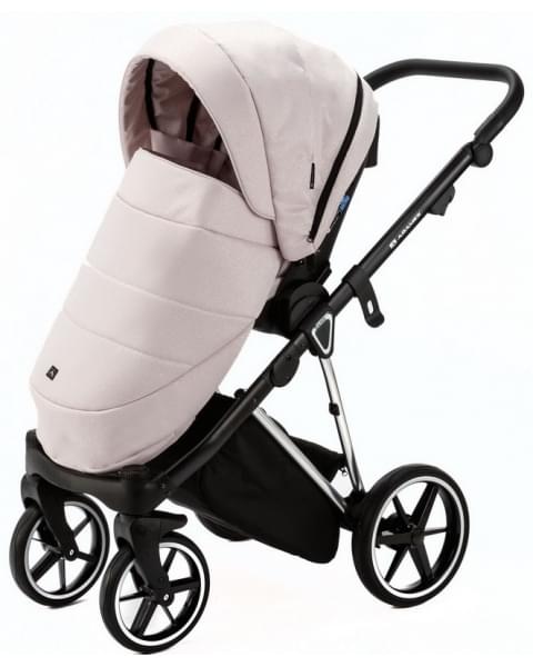 Детская коляска Adamex Belissa Special Edition 2 в 1 B-PS590 (РОЗ С БЛЁСТ ХРОМ.РАМ)