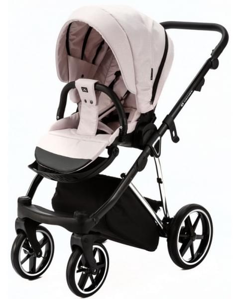 Детская коляска Adamex Belissa Special Edition 2 в 1 B-PS590 (РОЗ С БЛЁСТ ХРОМ.РАМ)