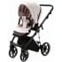 Детская коляска Adamex Belissa Special Edition 2 в 1 B-PS590 (РОЗ С БЛЁСТ ХРОМ.РАМ)
