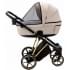 Детская коляска Adamex Belissa Special Edition 3 в 1 B-PS560 (СВ.БЕЖ ЗОЛОТ.РАМ)