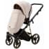 Детская коляска Adamex Belissa Special Edition 3 в 1 B-PS560 (СВ.БЕЖ ЗОЛОТ.РАМ)