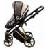 Детская коляска Adamex Belissa Special Edition 3 в 1 B-PS560 (СВ.БЕЖ ЗОЛОТ.РАМ)