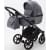 Детская коляска Adamex Bibione 3 в 1 BI-PS86 (Т.СЕР+Т.СЕР.ПЕРЛ.КОЖА)