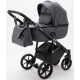 Детская коляска Adamex Bibione Deluxe 3 в 1 BI-SA05 (Т.СЕР+Т.СЕР.ПЕРФ.КОЖА)