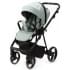 Детская коляска Adamex Blanc 2 в 1 BL-PS122 LUX (СЕРО-ЗЕЛЕН+СЕРО-ЗЕЛЕН. КОЖА)