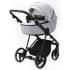Детская коляска Adamex Blanc 2 в 1 BL-PS138 TIP (СВ.СЕРЫЙ+СВ.СЕРАЯ КОЖА)