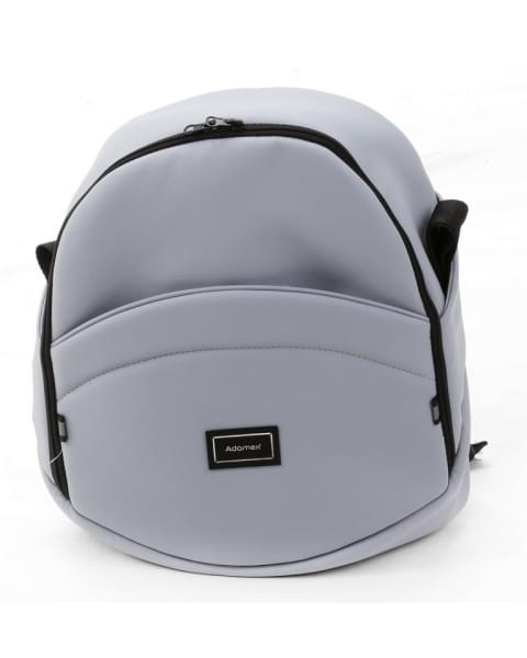 Детская коляска Adamex Blanc 2 в 1 BL-PS138 TIP (СВ.СЕРЫЙ+СВ.СЕРАЯ КОЖА)
