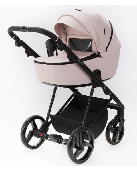 Детская коляска Adamex Blanc 3 в 1 BL-PS142 TIP (СВ.РОЗОВ+СВ.РОЗОВ.КОЖА)