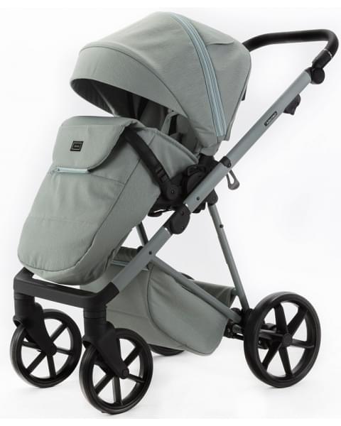 Детская коляска Adamex Delta Natura 2 в 1 DN-8-MINT (МЯТА)