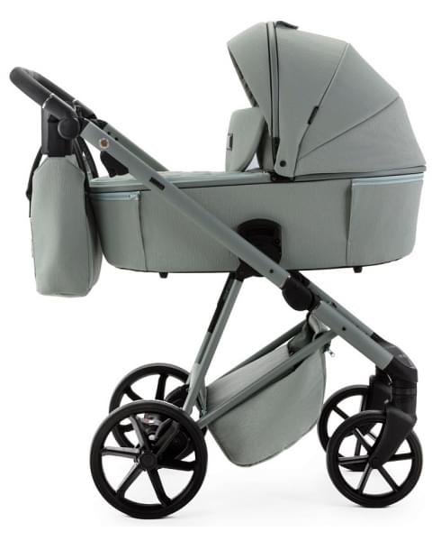 Детская коляска Adamex Delta Natura 2 в 1 DN-8-MINT (МЯТА)