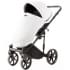 Детская коляска Adamex Locco Light Deluxe 3 в 1 LL-SA01 (БЕЛ.КОЖА)