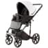 Детская коляска Adamex Locco Light Deluxe 3 в 1 LL-SA01 (БЕЛ.КОЖА)