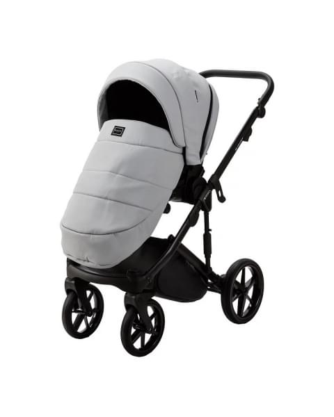 Детская коляска Adamex Lumi Air Deluxe 2 в 1 L-SA03 (СВ.СЕРАЯ КОЖА)