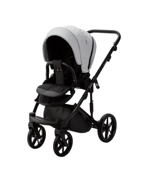 Детская коляска Adamex Lumi Air Deluxe 2 в 1 L-SA03 (СВ.СЕРАЯ КОЖА)