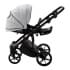 Детская коляска Adamex Lumi Air Deluxe 2 в 1 L-SA03 (СВ.СЕРАЯ КОЖА)