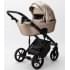 Детская коляска Adamex Lumi Air Deluxe 2 в 1 L-SM06 (БЕЖЕВАЯ ПЕРЛ. КОЖА)