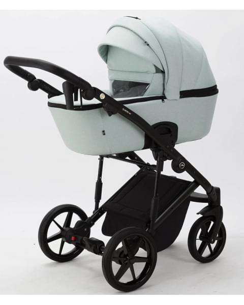 Детская коляска Adamex Mobi 3 в 1 M-TK27 (СЕРО-ЗЕЛЕНЫЙ)
