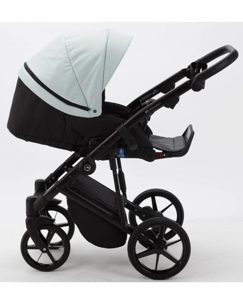 Детская коляска Adamex Mobi 3 в 1 M-TK27 (СЕРО-ЗЕЛЕНЫЙ)