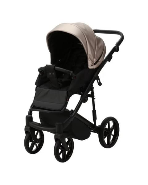 Детская коляска Adamex Mobi Deluxe 2 в 1 M-SD10 (БЕЖЕВЫЙ ПЕРЛ+СВЕТЛО-БЕЖ.КОЖА)