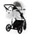 Детская коляска Adamex Mobi Deluxe New 3 в 1 MN-SA1 (БЕЛАЯ КОЖА)