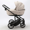 Детская коляска Adamex Rimini Deluxe 2 в 1 RI213 СВ.БЕЖ.КОЖА+БЕЖ.ПЕРЛ.ОТДЕЛКА