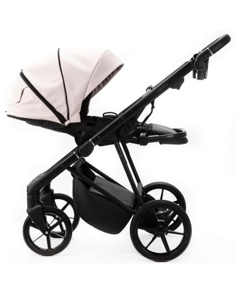 Детская коляска Adamex Vasco Deluxe 3 в 1 V-SA15 (СВ.РОЗОВАЯ КОЖА)