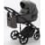 Детская коляска Adamex Zico Deluxe 2 в 1 Z-SA04 СВ.СЕР.ПЕРЛ КОЖА
