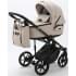 Детская коляска Adamex Zico Deluxe 2 в 1 Z-SA07 СВ.БЕЖ.КОЖА