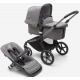 Детская коляска Bugaboo Fox 5 Complete 2 в 1 Graphite/Grey Melange/Grey Melange