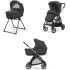 Детская коляска Inglesina Electa System Duo 2 в 1 2024 Upper Black