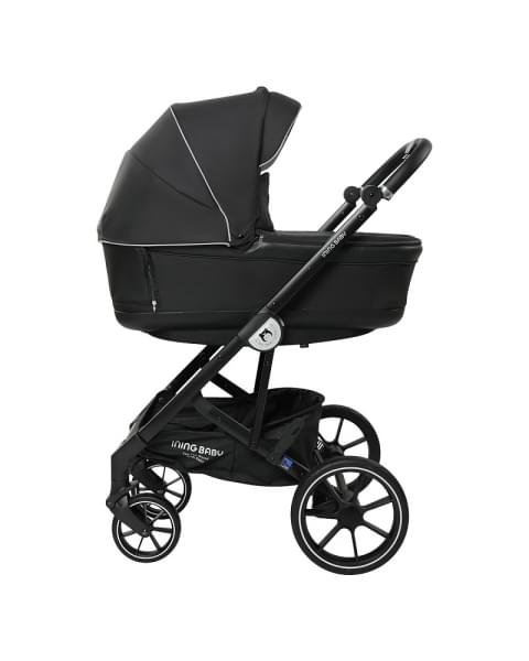 Детская коляска Iningbaby Sevila 2 в 1 black/черный