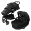 Детская коляска Iningbaby Sevila 2 в 1 black/черный