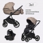 Детская коляска Riko Basic Montana Ecco 3 в 1 22 Beige