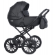 Детская коляска Riko Basic Montana X Ecco Prestige 2 в 1 12 Black (черный кожа)