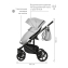 Детская коляска Riko Basic Ozon 2 в 1 05 светло-серый