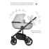Детская коляска Riko Basic Ozon 2 в 1 05 светло-серый