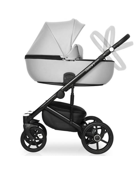 Детская коляска Riko Basic Ozon 2 в 1 05 светло-серый