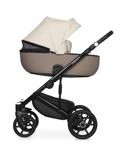 Детская коляска Riko Basic Ozon Ecco 3 в 1 25 слоновая кость-бежевый