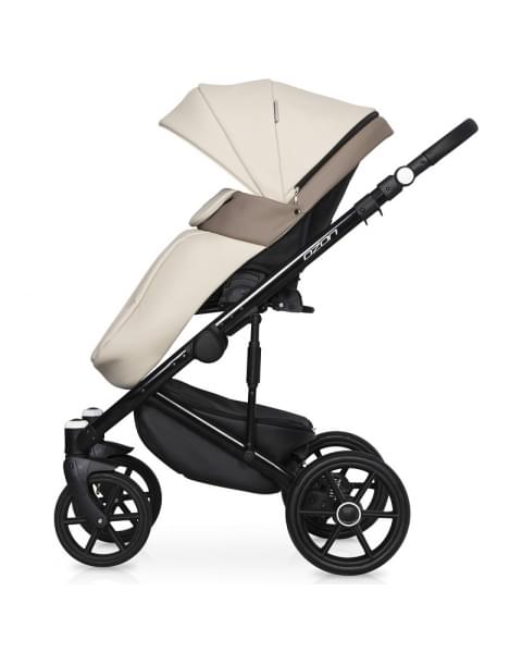 Детская коляска Riko Basic Ozon Ecco 3 в 1 25 слоновая кость-бежевый