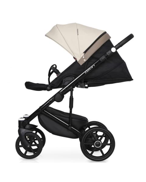 Детская коляска Riko Basic Ozon Ecco 3 в 1 25 слоновая кость-бежевый