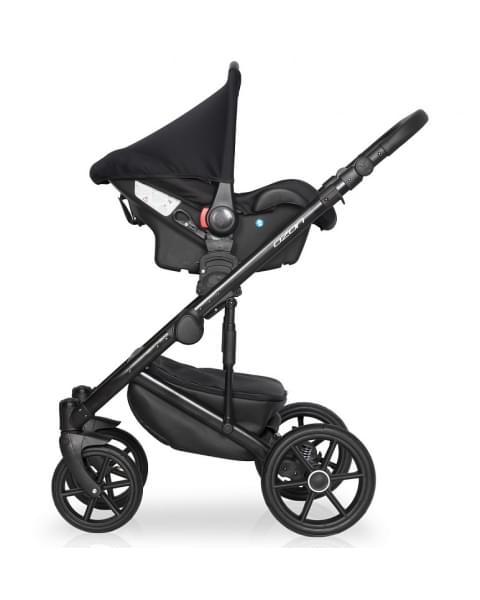 Детская коляска Riko Basic Ozon Ecco 3 в 1 25 слоновая кость-бежевый