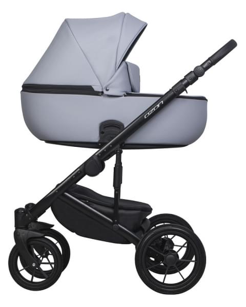 Коляска 3 в 1 Riko Basic Ozon Pastel серый 04