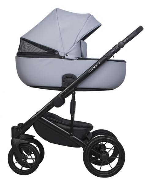 Коляска 3 в 1 Riko Basic Ozon Pastel серый 04