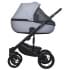 Коляска 3 в 1 Riko Basic Ozon Pastel серый 04