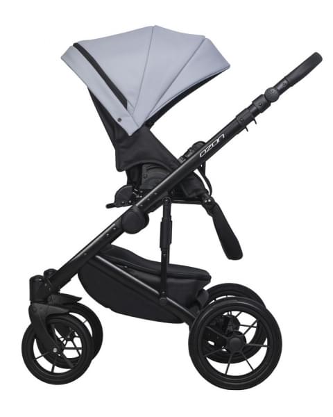 Коляска 3 в 1 Riko Basic Ozon Pastel серый 04