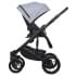Коляска 3 в 1 Riko Basic Ozon Pastel серый 04