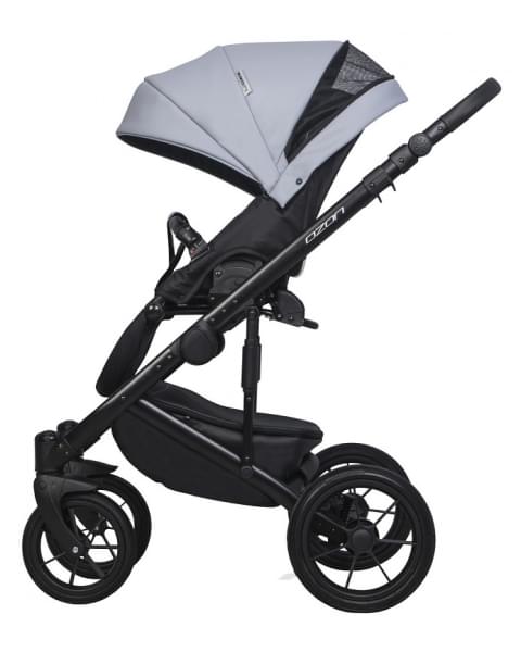 Коляска 3 в 1 Riko Basic Ozon Pastel серый 04