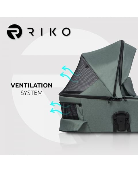 Детская коляска Riko Velar 2 в 1 03 Sage (зеленый)