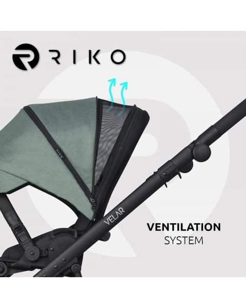 Детская коляска Riko Velar 2 в 1 03 Sage (зеленый)