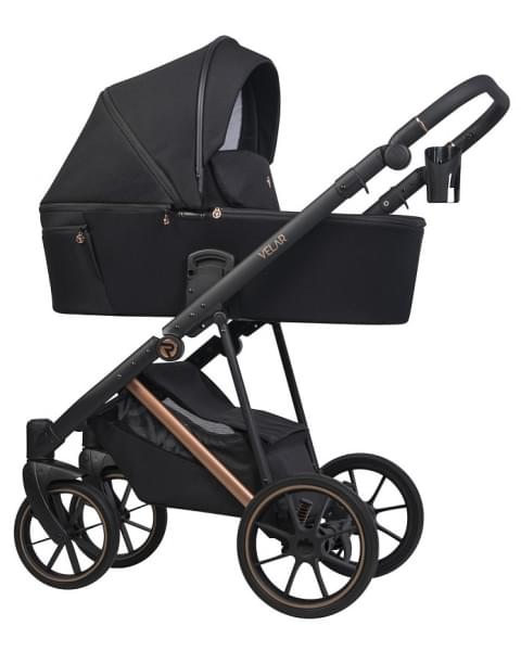 Детская коляска Riko Velar 2 в 1 05 Magma (черный)